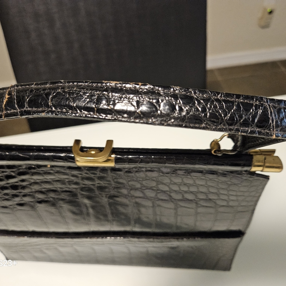 Alligator handbag